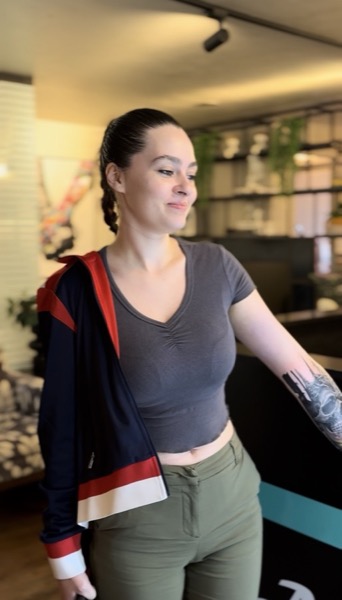 Cliente com tatuagem